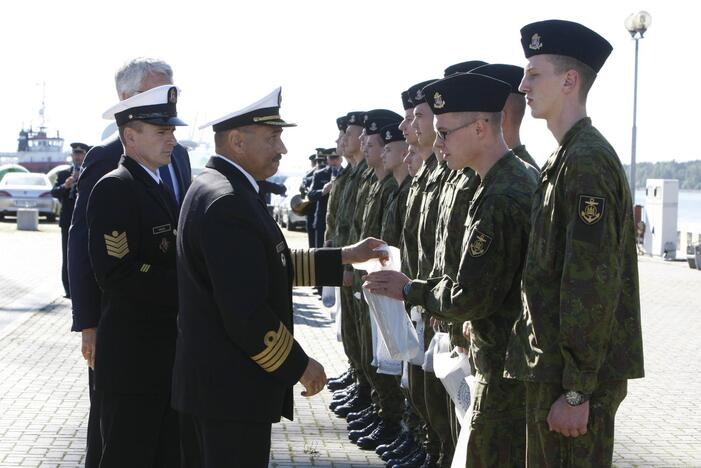 Šauktinių karių išlydėjimo į atsargą ceremonija