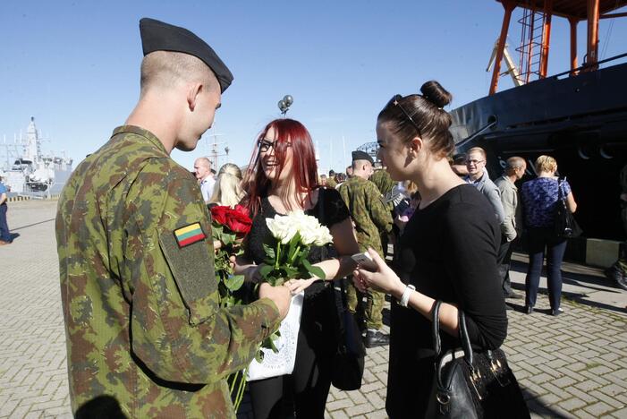 Šauktinių karių išlydėjimo į atsargą ceremonija