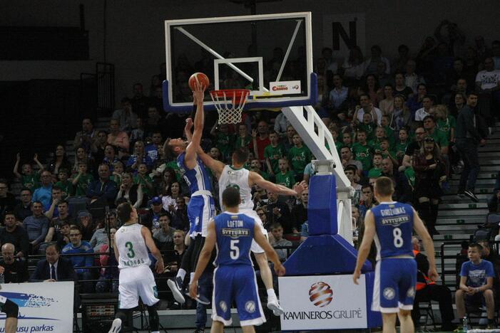 LKL pusfinalis: "Neptūnas" - "Žalgiris"