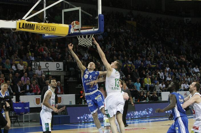 LKL pusfinalis: "Neptūnas" - "Žalgiris"