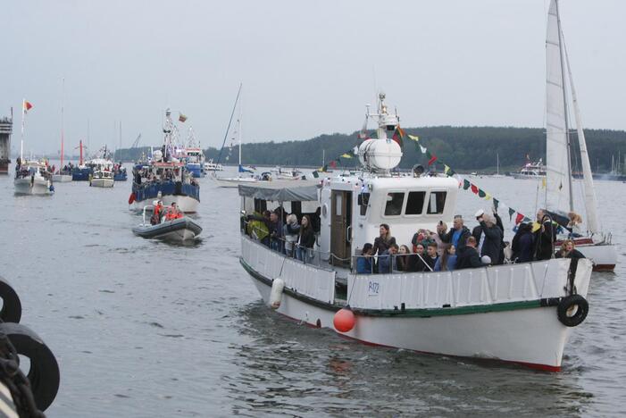 Laivų paradas ir fejerverkai