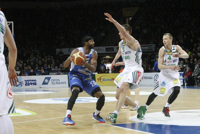 LKL rungtynės „Neptūnas” - „Žalgiris”