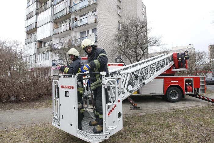 Moters gelbėjimo operacija Klaipėdoje