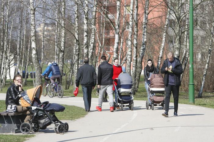 Draugystės parkas tapo šviesesnis