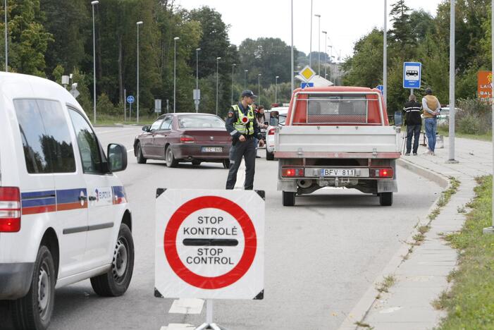 Policijos reidas Klaipėdoje