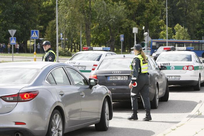 Policijos reidas Klaipėdoje