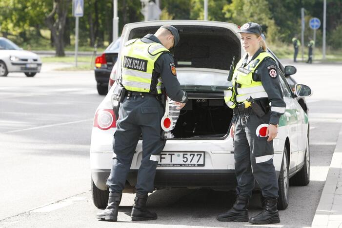 Policijos reidas Klaipėdoje