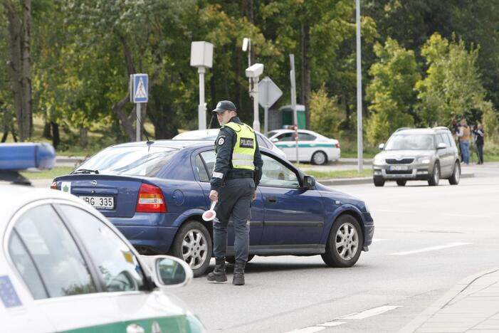 Policijos reidas Klaipėdoje