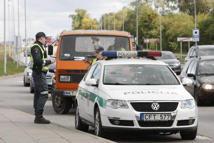 Policijos reidas Klaipėdoje