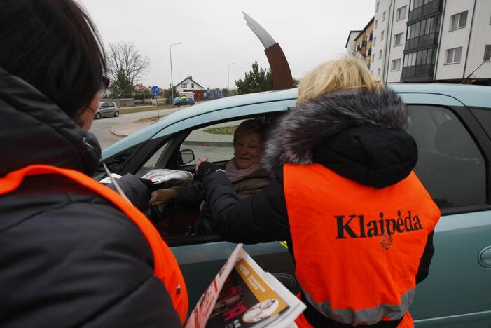 Dienraščio "Klaipėda" jubiliejinė akcija kelyje