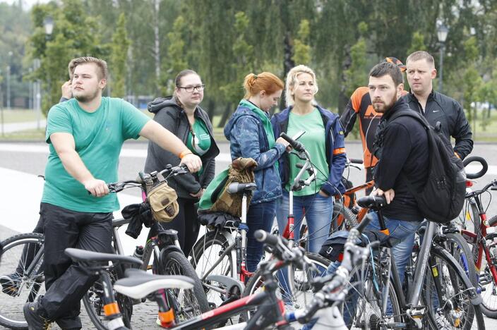 Savižudybių prevencijos dieną paminėjo dviračių žygiu