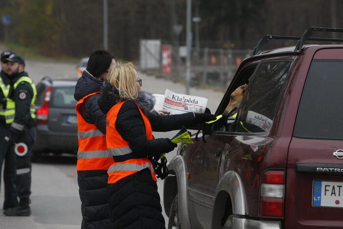 Dienraščio "Klaipėda" jubiliejinė akcija kelyje