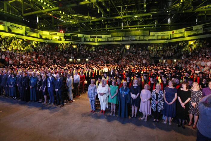 Diplomų įteikimas Klaipėdoje