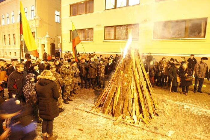 25-osios Lietuvos laisvės gynimo metinės Klaipėdoje