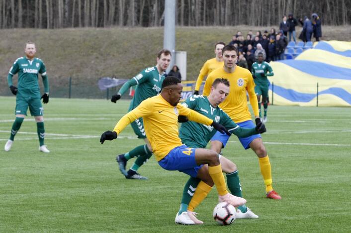 Lietuvos futbolo čempionatas: "Atlantas" - Kauno "Žalgiris"