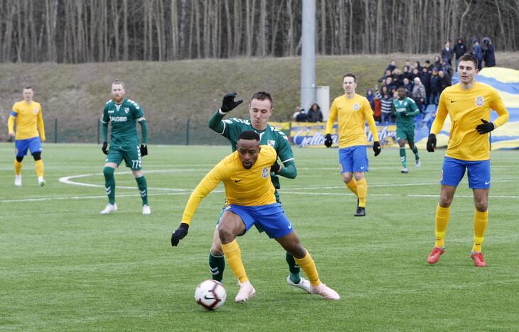 Lietuvos futbolo čempionatas: "Atlantas" - Kauno "Žalgiris"