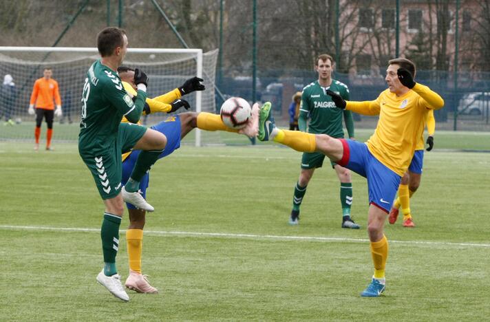 Lietuvos futbolo čempionatas: "Atlantas" - Kauno "Žalgiris"