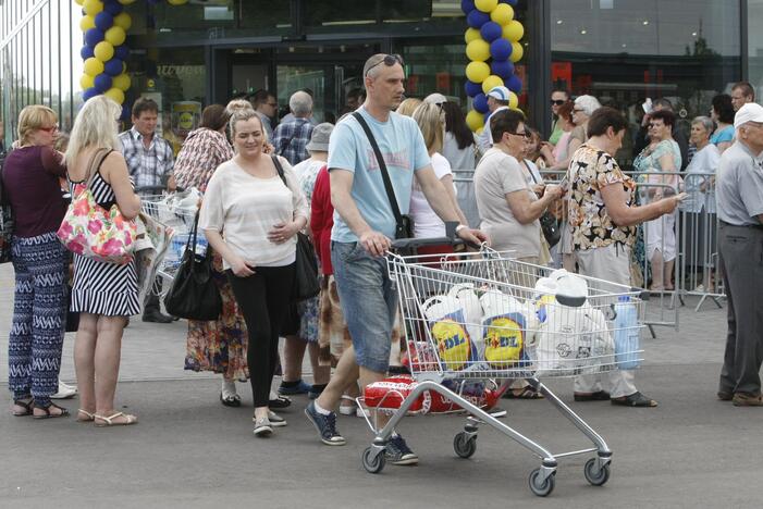 "Lidl" atidarymas Klaipėdoje