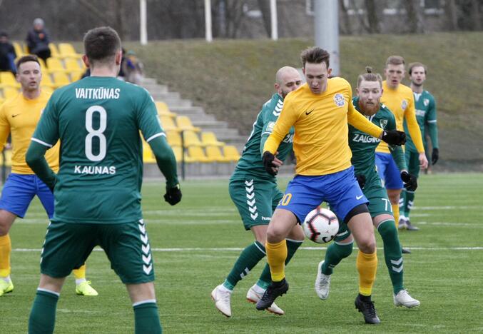 Lietuvos futbolo čempionatas: "Atlantas" - Kauno "Žalgiris"