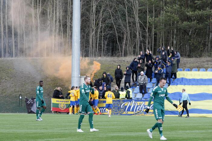 Lietuvos futbolo čempionatas: "Atlantas" - Kauno "Žalgiris"