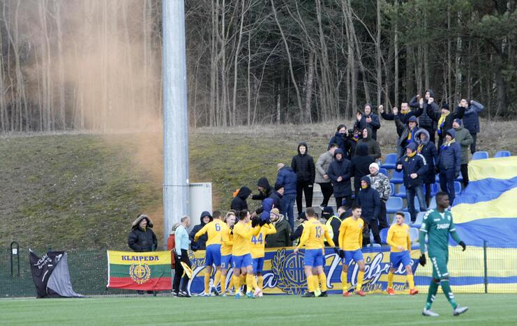 Lietuvos futbolo čempionatas: "Atlantas" - Kauno "Žalgiris"