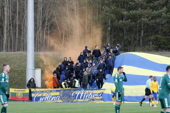 Lietuvos futbolo čempionatas: "Atlantas" - Kauno "Žalgiris"