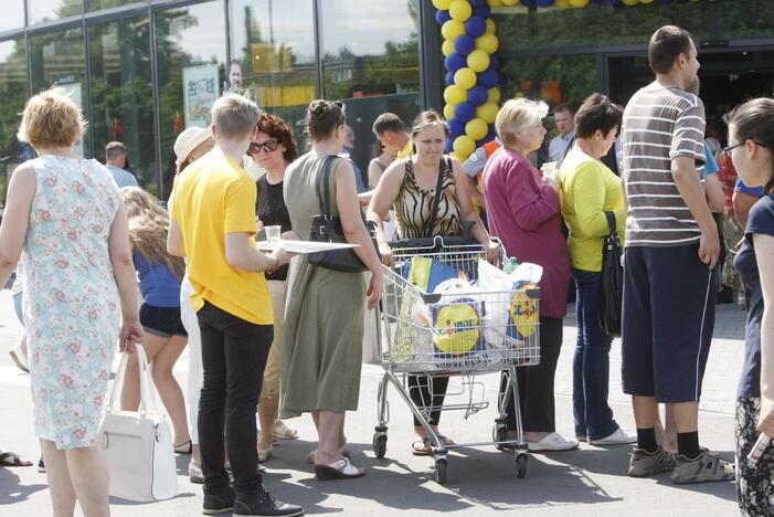 "Lidl" atidarymas Klaipėdoje