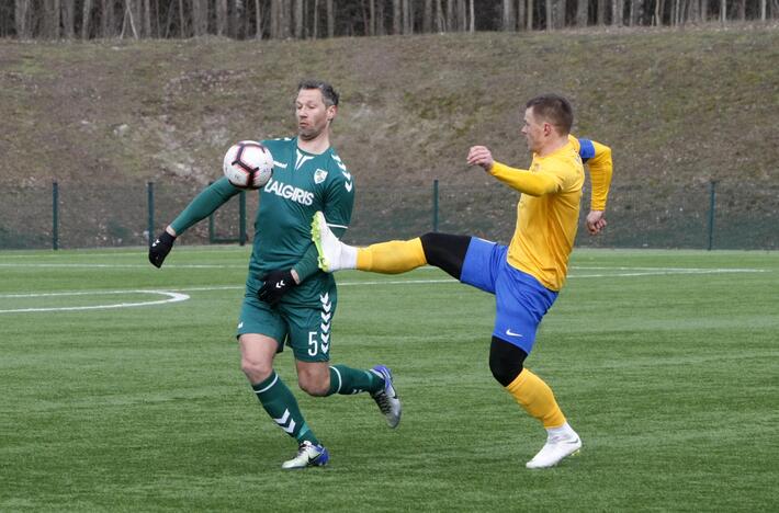 Lietuvos futbolo čempionatas: "Atlantas" - Kauno "Žalgiris"