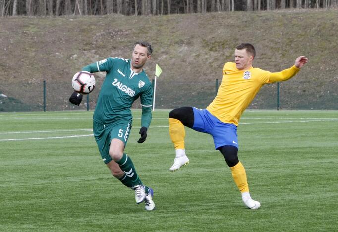 Lietuvos futbolo čempionatas: "Atlantas" - Kauno "Žalgiris"