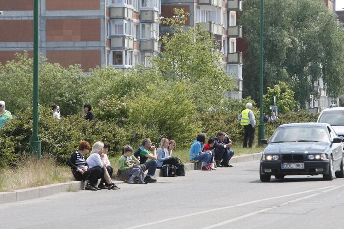 Pranešimas apie galimą prekybos centro sprogimą nepasitvirtino