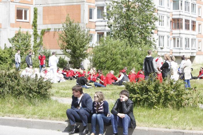 Pranešimas apie galimą prekybos centro sprogimą nepasitvirtino