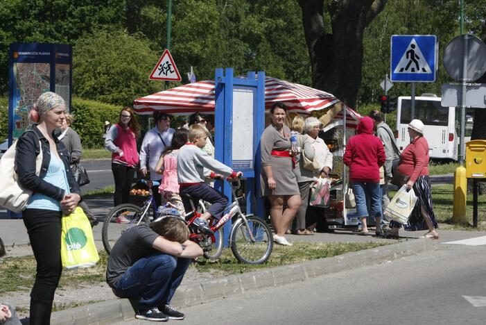 Pranešimas apie galimą prekybos centro sprogimą nepasitvirtino