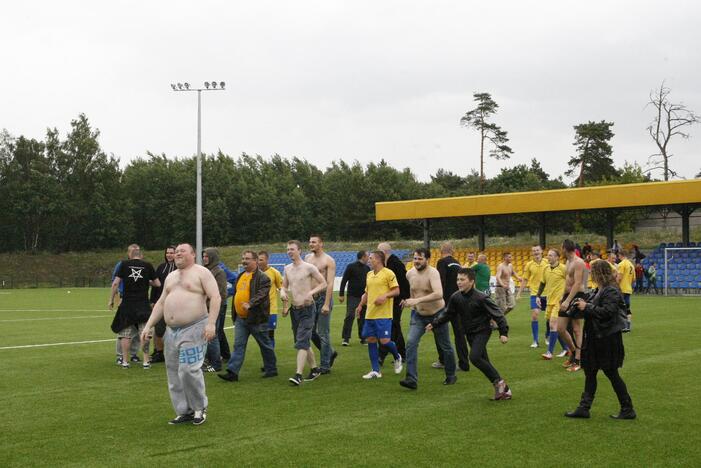 Futbolo klubų sirgalių čempionate triumfavo „Atlanto“ aistruoliai