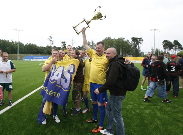 Futbolo klubų sirgalių čempionate triumfavo „Atlanto“ aistruoliai