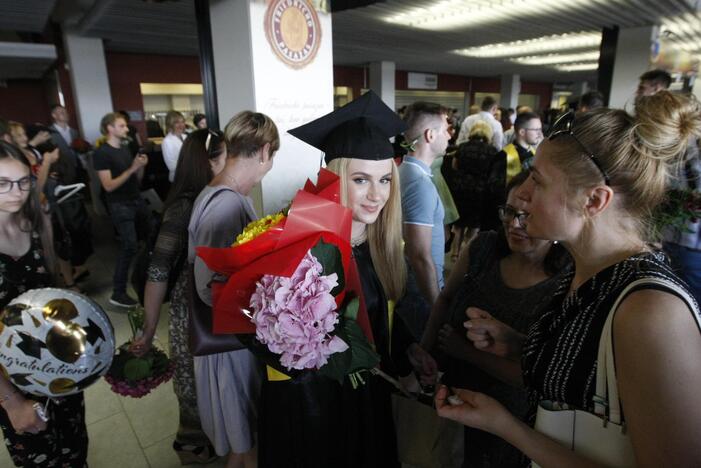 Diplomų įteikimas Klaipėdoje