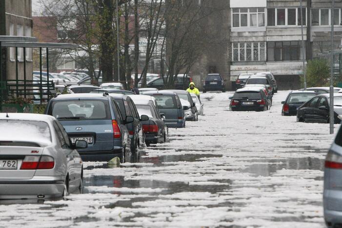 Potvynis Klaipėdoje 2017