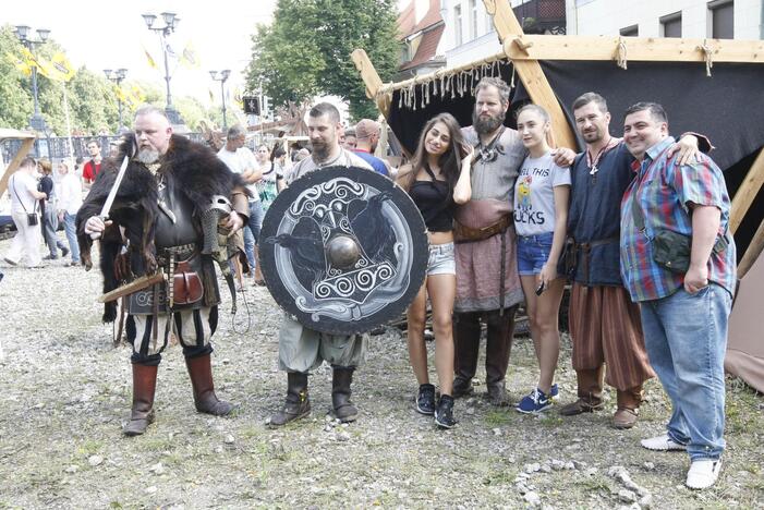 Kuršių ir vikingų stovykla