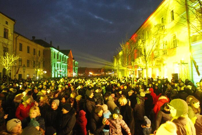 Klaipėdos šviesų festivalio atidarymas