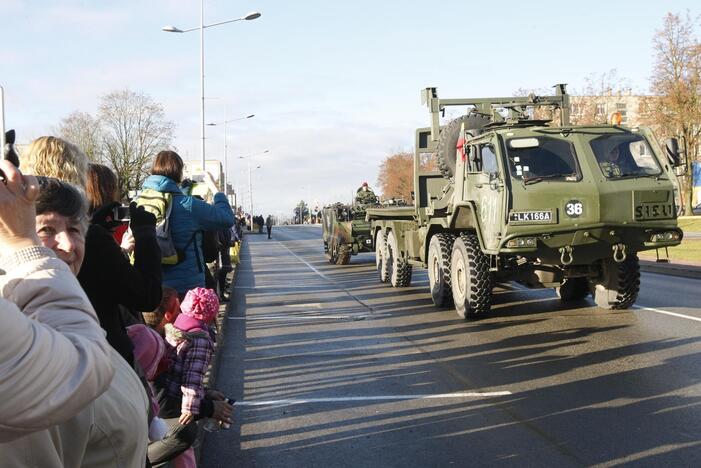 Lietuvos kariuomenės dienos šventė Gargžduose