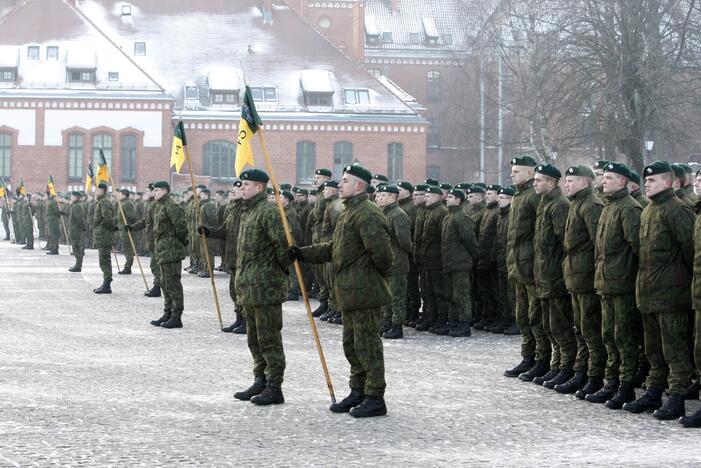 Klaipėdoje įsteigta Sausumos pajėgų Motorizuotoji pėstininkų brigada „Žemaitija“