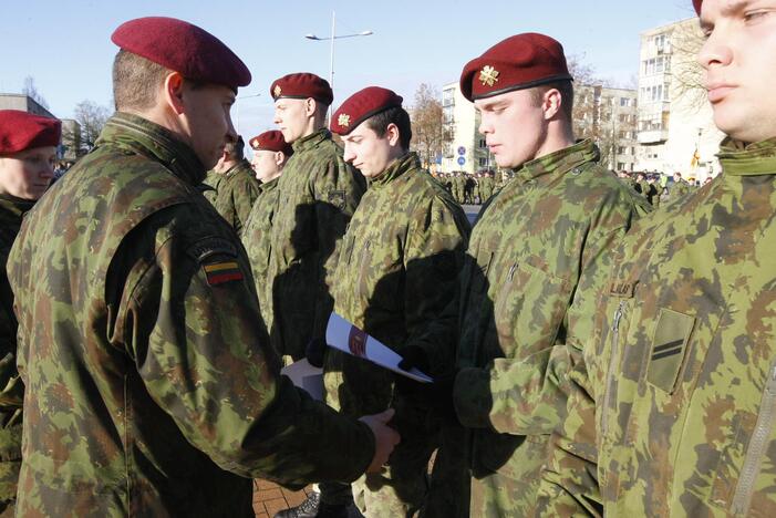 Lietuvos kariuomenės dienos šventė Gargžduose