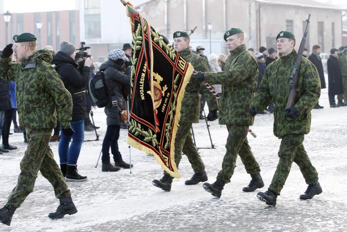 Klaipėdoje įsteigta Sausumos pajėgų Motorizuotoji pėstininkų brigada „Žemaitija“