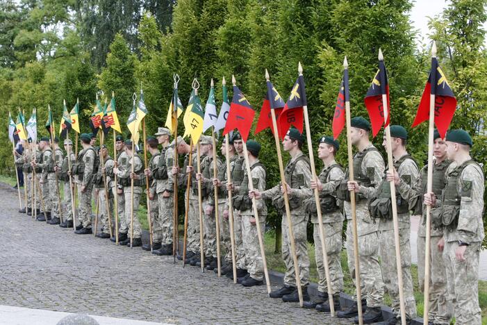 Kariai Klaipėdoje minėjo brigados įkūrimo penkmetį