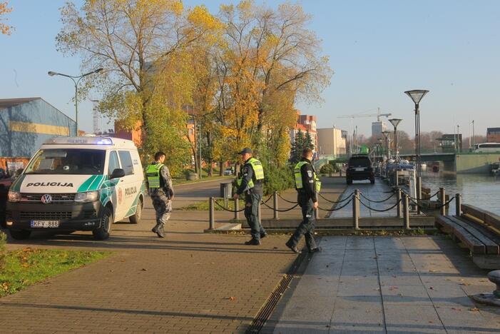 Gautas pranešimas apie Dangėje pastebėtą skenduolį