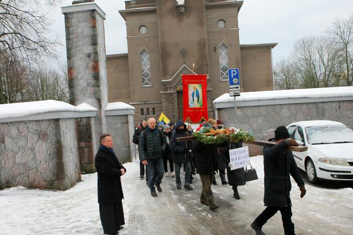 Piligrimų žygis per Klaipėdą