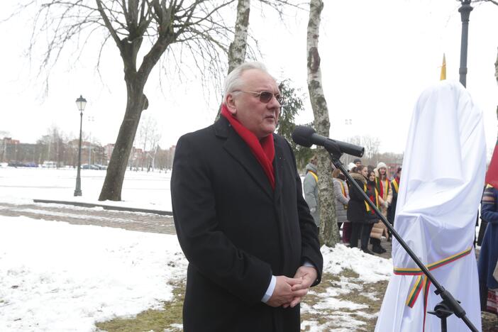  Alfonsui Žaliui biusto atidengimo ceremonija