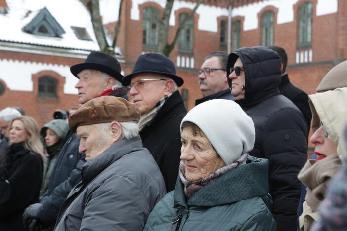  Alfonsui Žaliui biusto atidengimo ceremonija