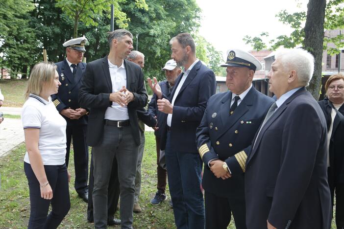 Žuvusios laivo „Linkuva“ įgulos pagerbimas