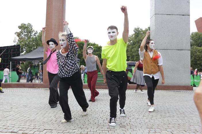 Teatriniai potyriai Jūros šventėje