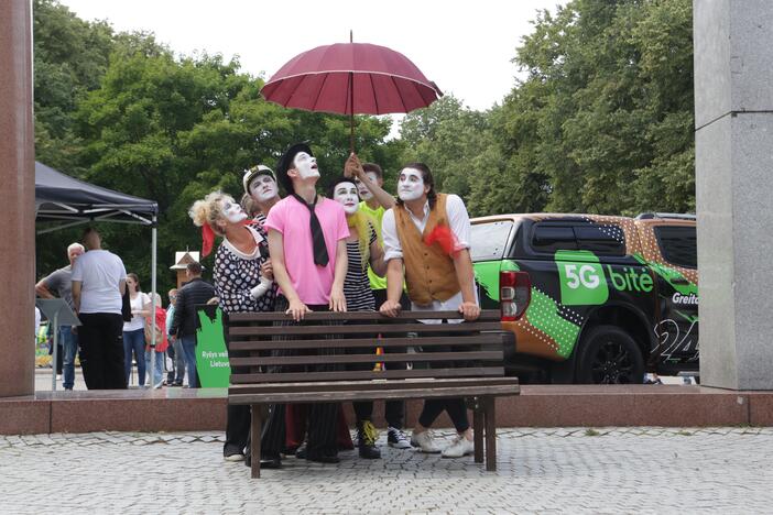 Teatriniai potyriai Jūros šventėje